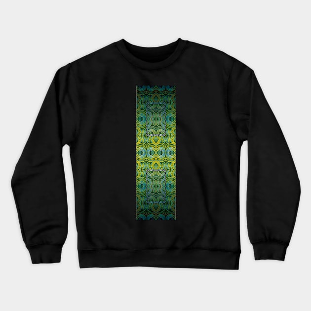 Light through a stained glass window - abstract Crewneck Sweatshirt by peterdy